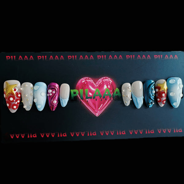 No.009 By PILAAA NAILS