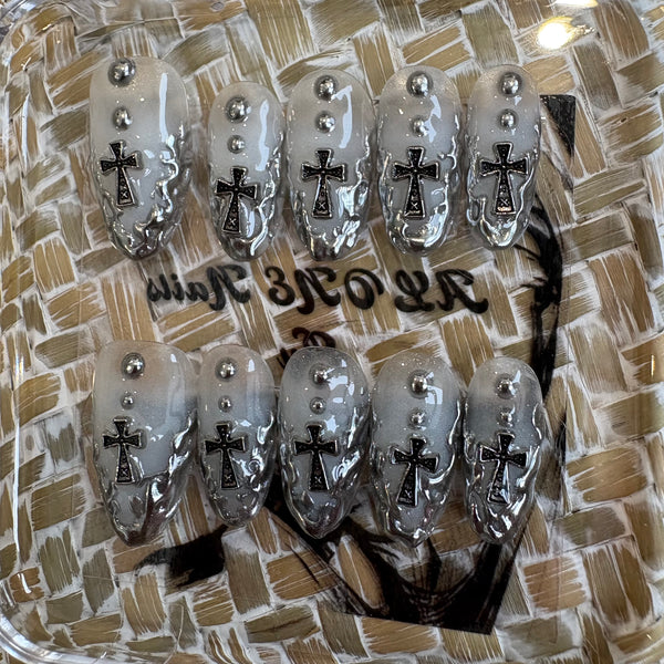 No.130 Alone Nails By Minetook Thailand