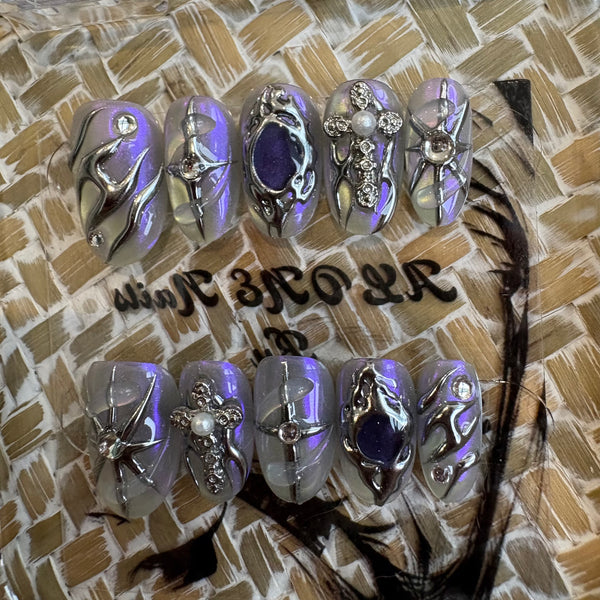 No.126 Alone Nails By Minetook Thailand