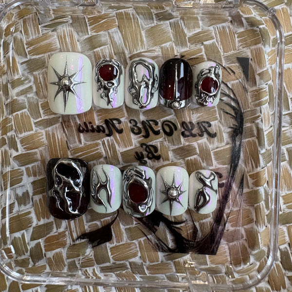No.136 Alone Nails By Minetook Thailand