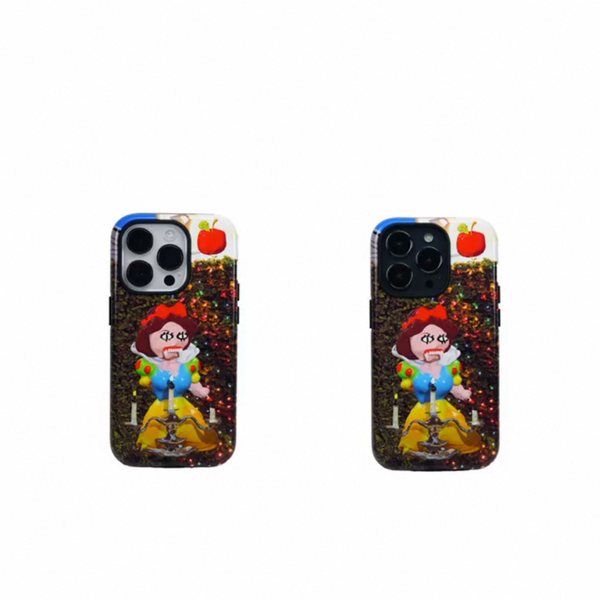HAKEI【BLOOD SNOW】Artist-Designed Korean Imported Film MagSafe Magnetic Phone Case
