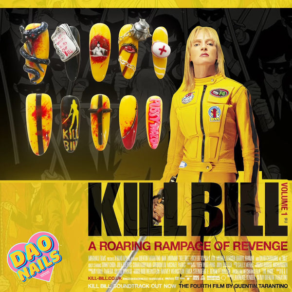 Kill Bill High-End Handcrafted Press-On Nails