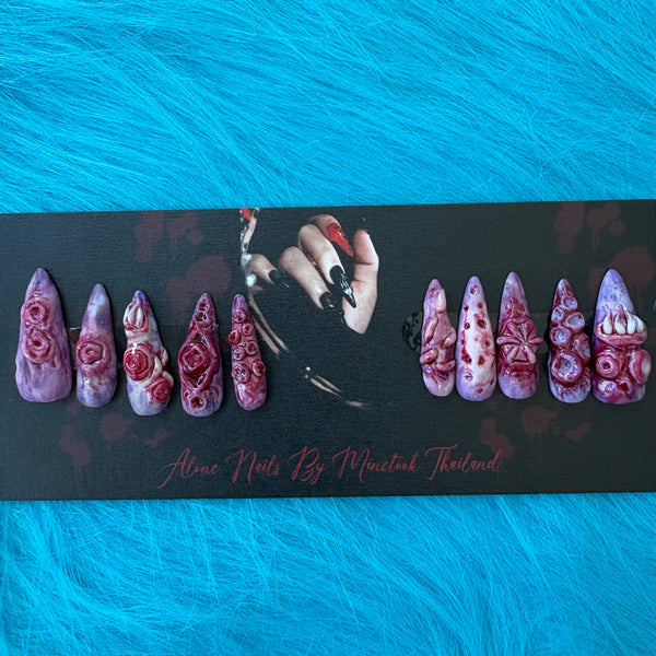 No.061 Alone Nails By Minetook Thailand