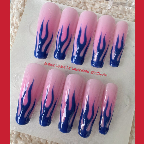 NO.013-Alone Nails By Minetook Thailand